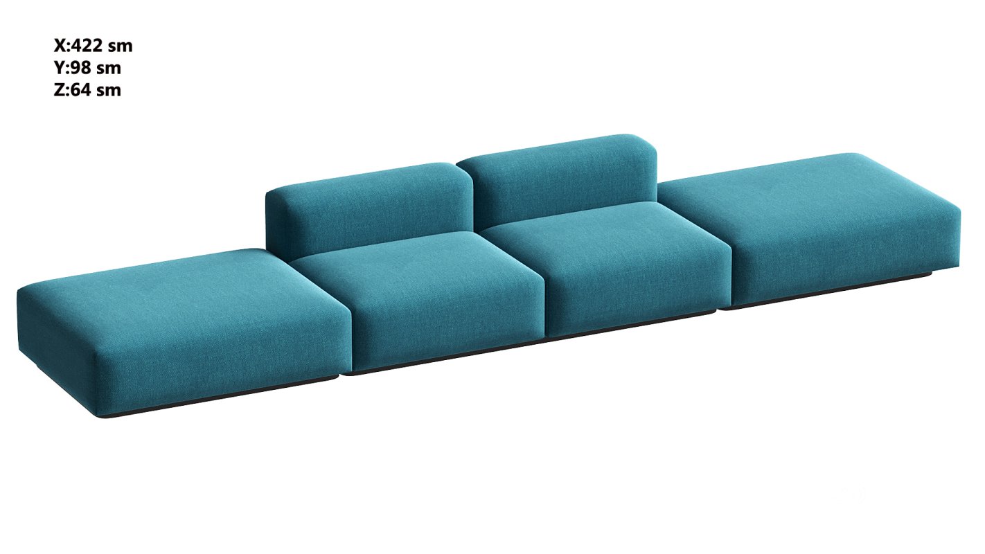 Soft Modular Sofa Image 7