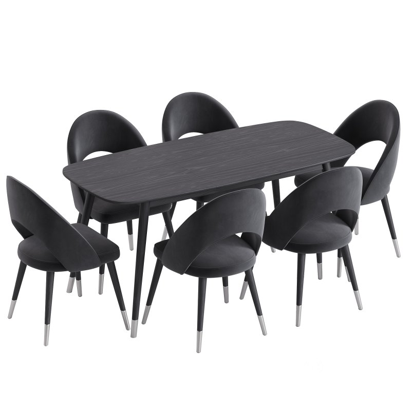 Rossini Chair and Clover Table Image 4