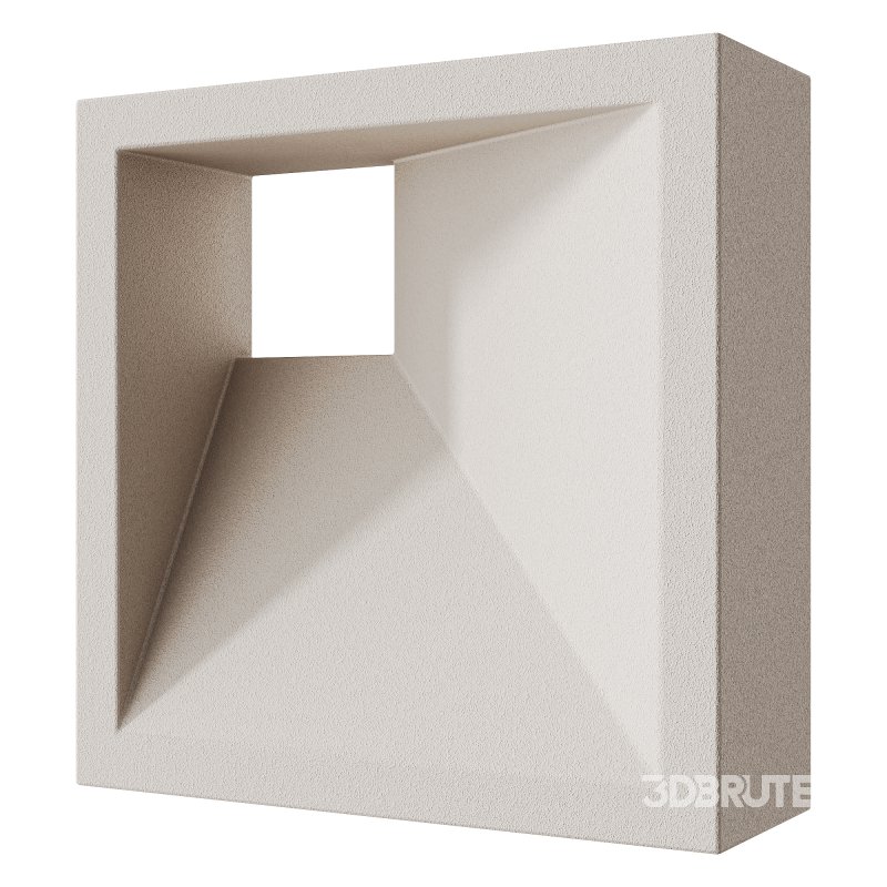 Modular Wall 13 Glimmer Dimensional White by Tesselle Image 3