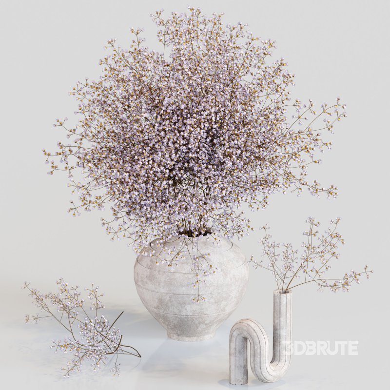 Minimal Bloom Gypsophila Arrangement Image 2