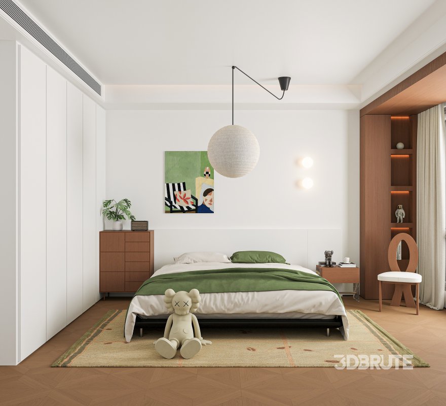 Modern bedroom Image 1
