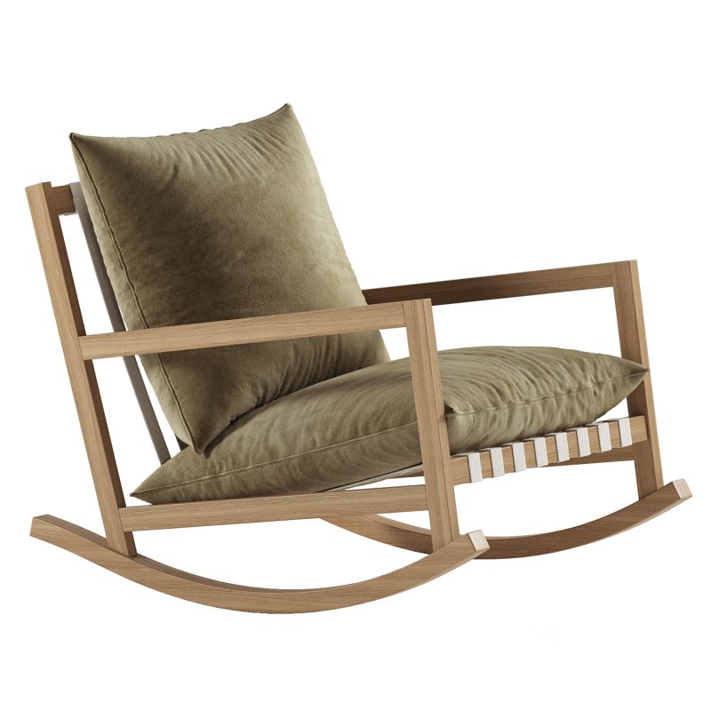 Aiken Outdoor Rocking Chair Image 7
