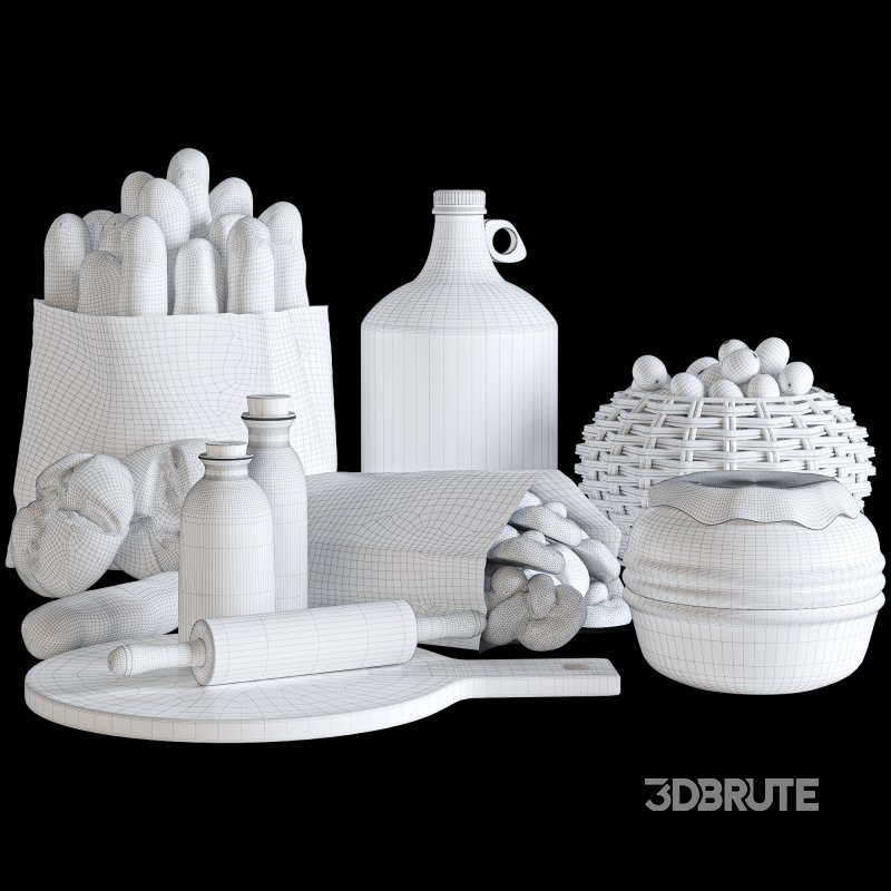 A bag of bread with milk and egg Image 5