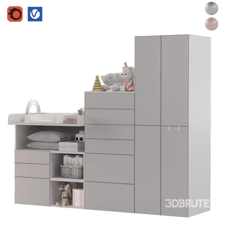 ikea SMASTAD- PLATSA Storage combination Image 1