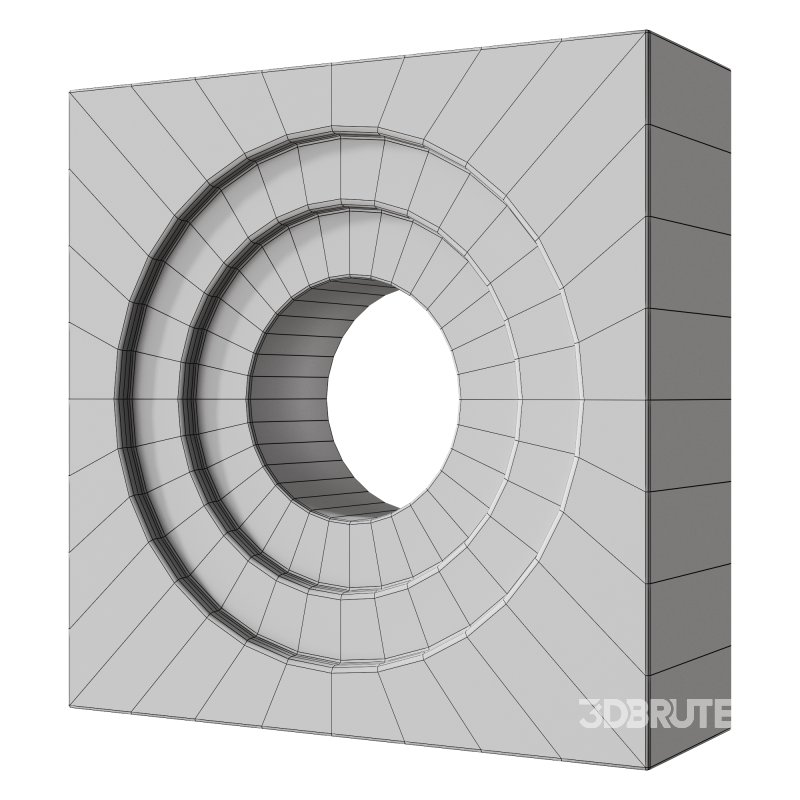 Modular Wall 05 Crater White by Tesselle Image 3