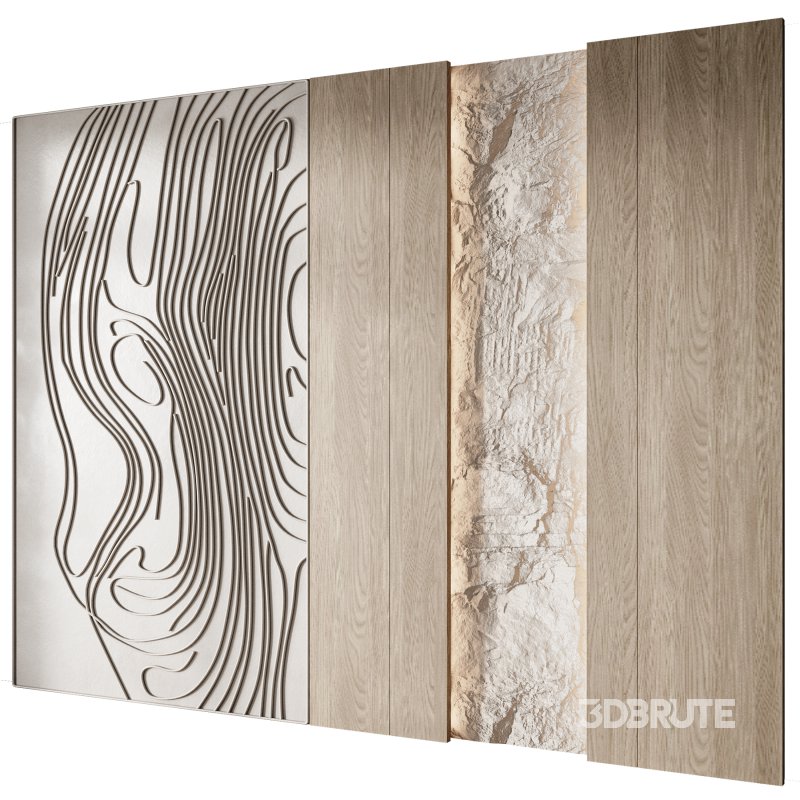 Wall 3d panel 09 Image 1