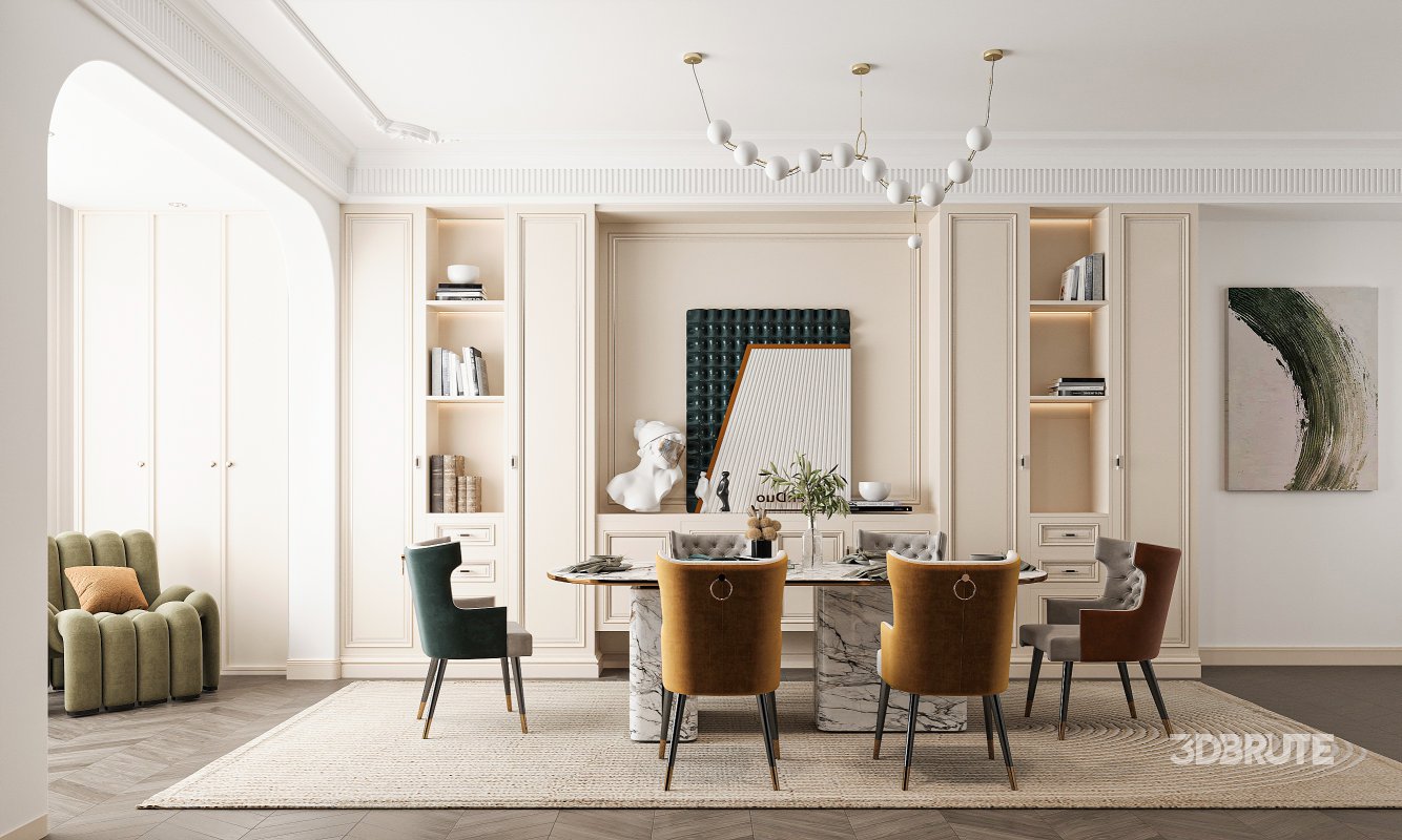 modern dining room Image 1