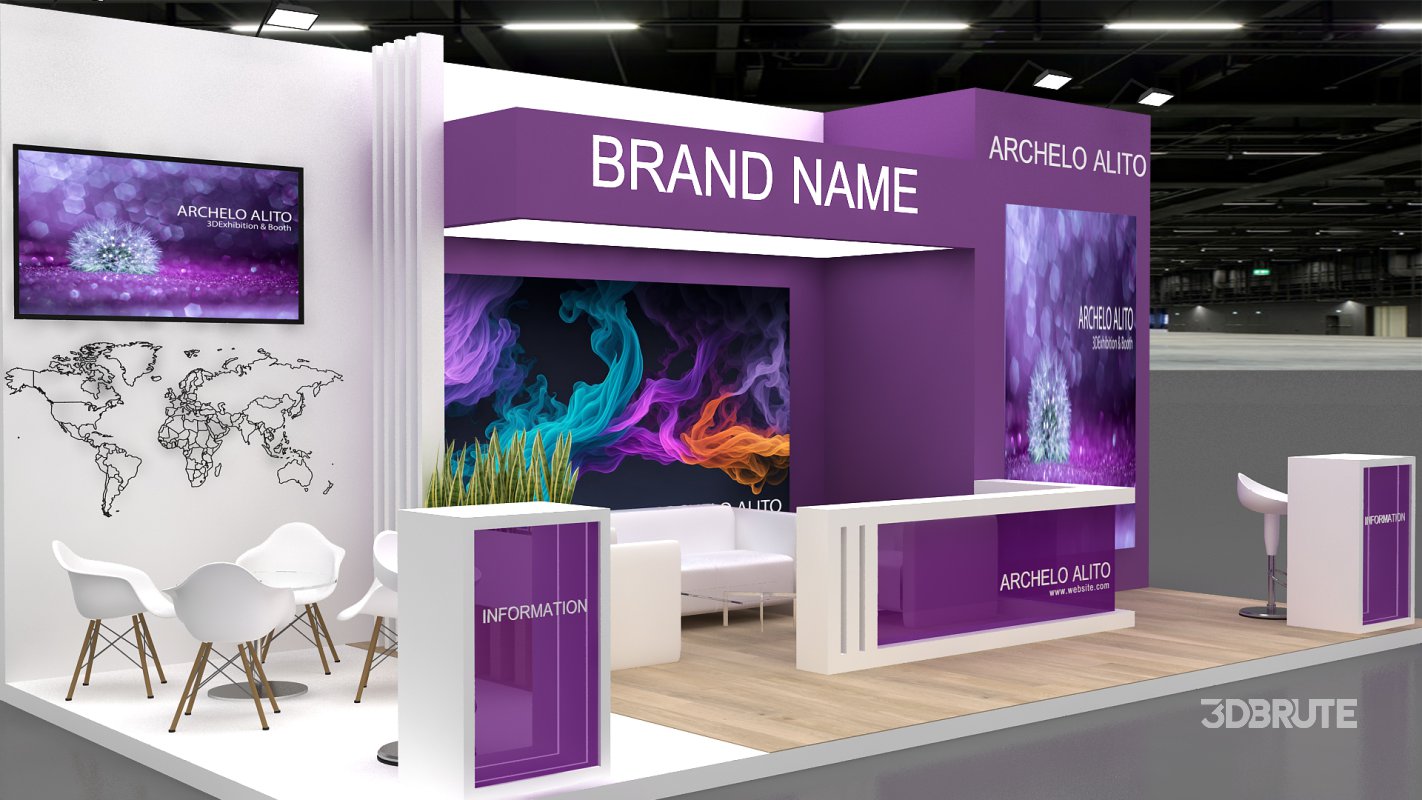3d booth stand Image 1