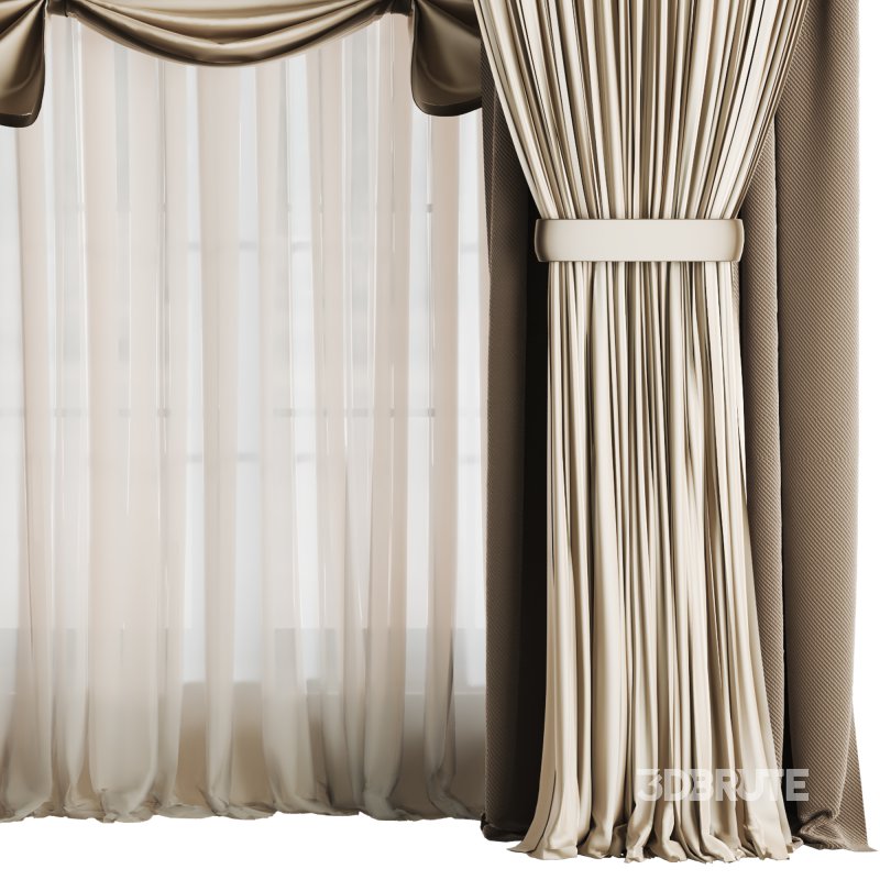 Silk and Cotton Curtain 045 Image 4