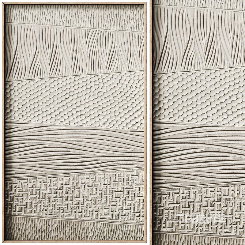 Decorative panel 3D ART RELIEF 27 Image 1