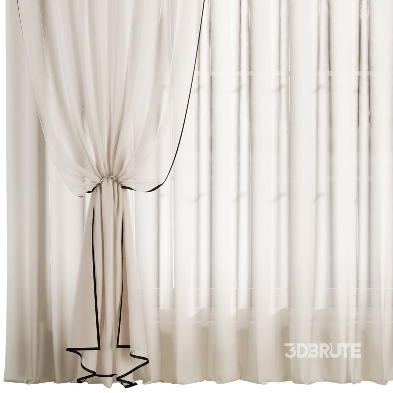 Silk Curtain Set 58 Image 4