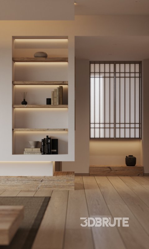 Japanese Living Room Dining Room Image 4