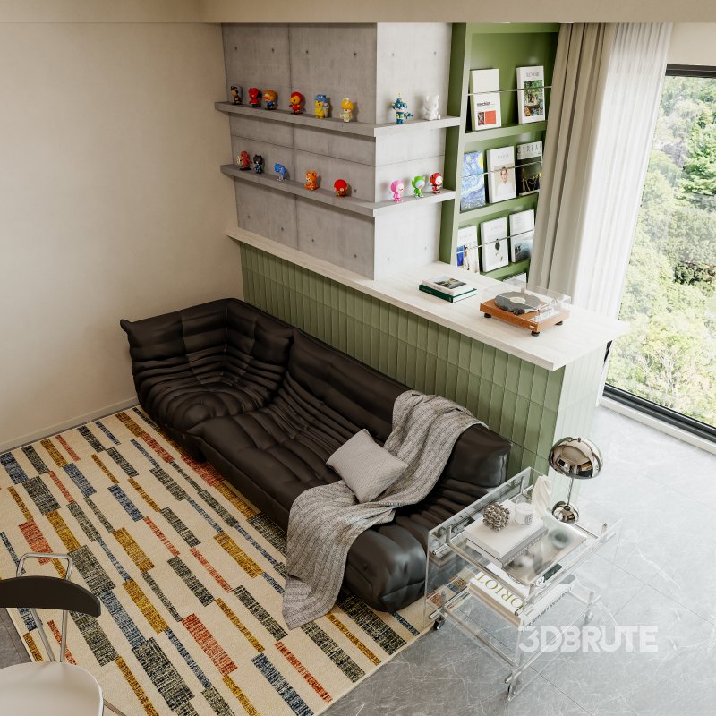 Living Room Dining Room Kitchen Bedroom Image 6