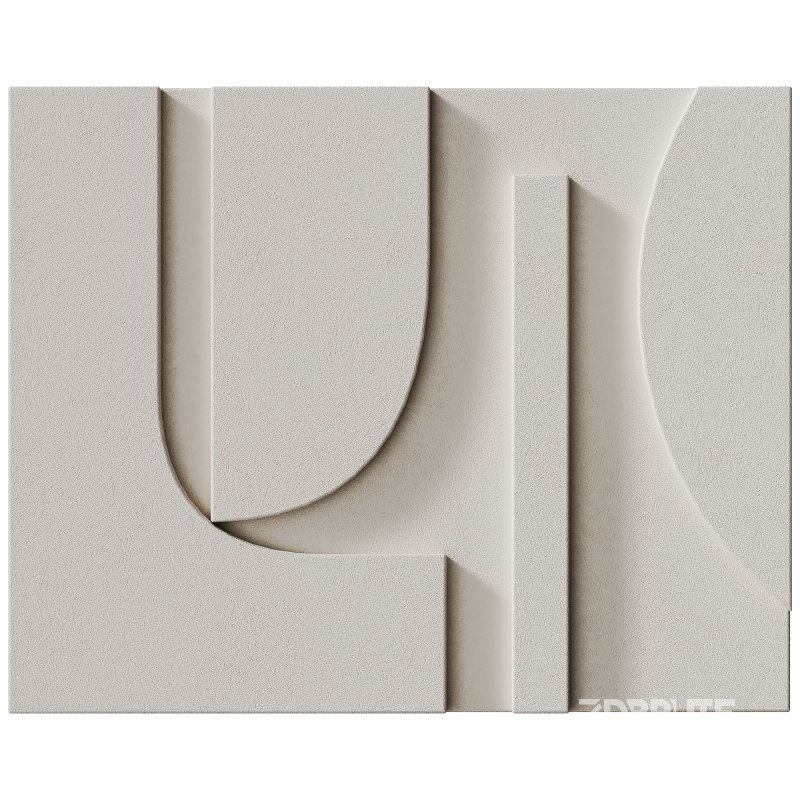 Decorative panel 3D ART RELIEF 01 Image 5