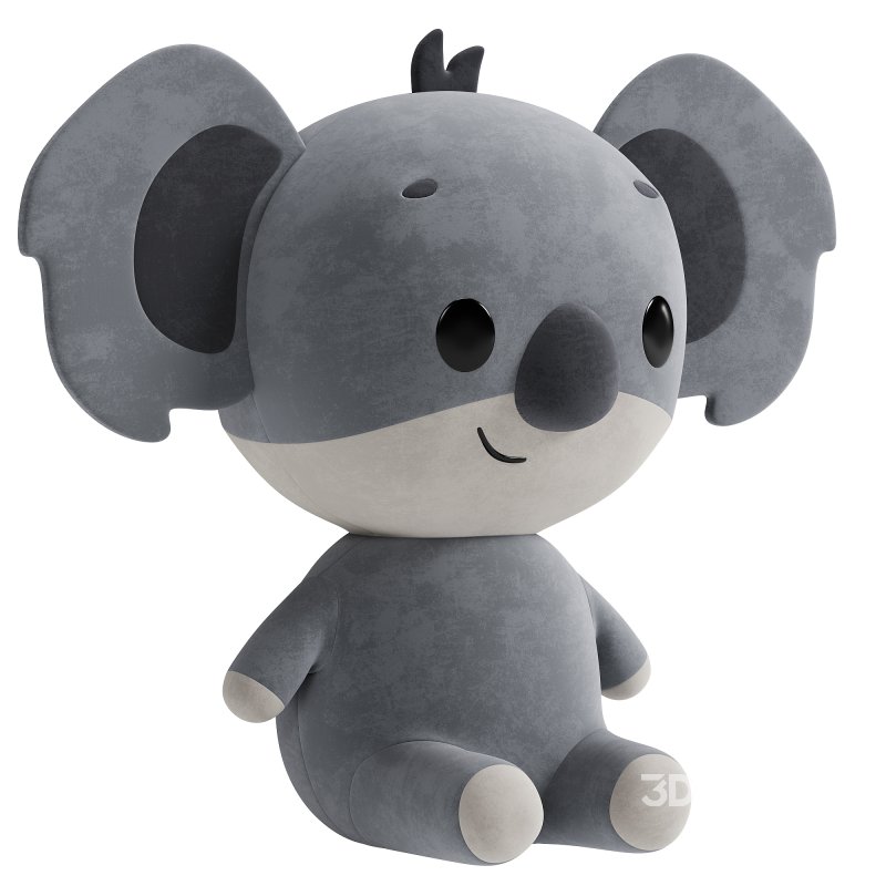 Big Ear Mouse Plush Toy Image 1