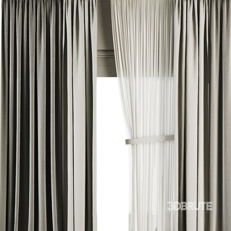 Silk and Cotton Curtain 042 Image 4