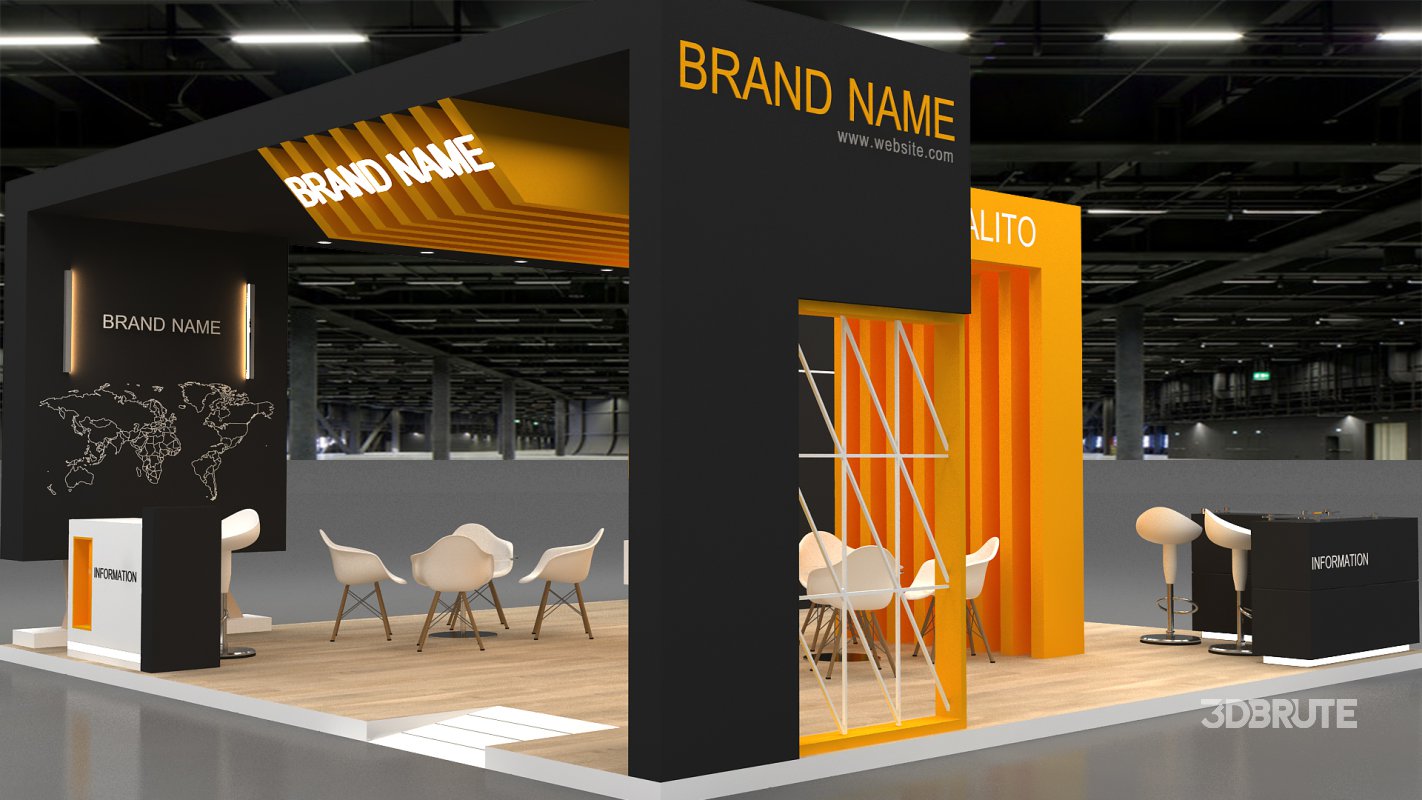 exhibition 3d design Image 2