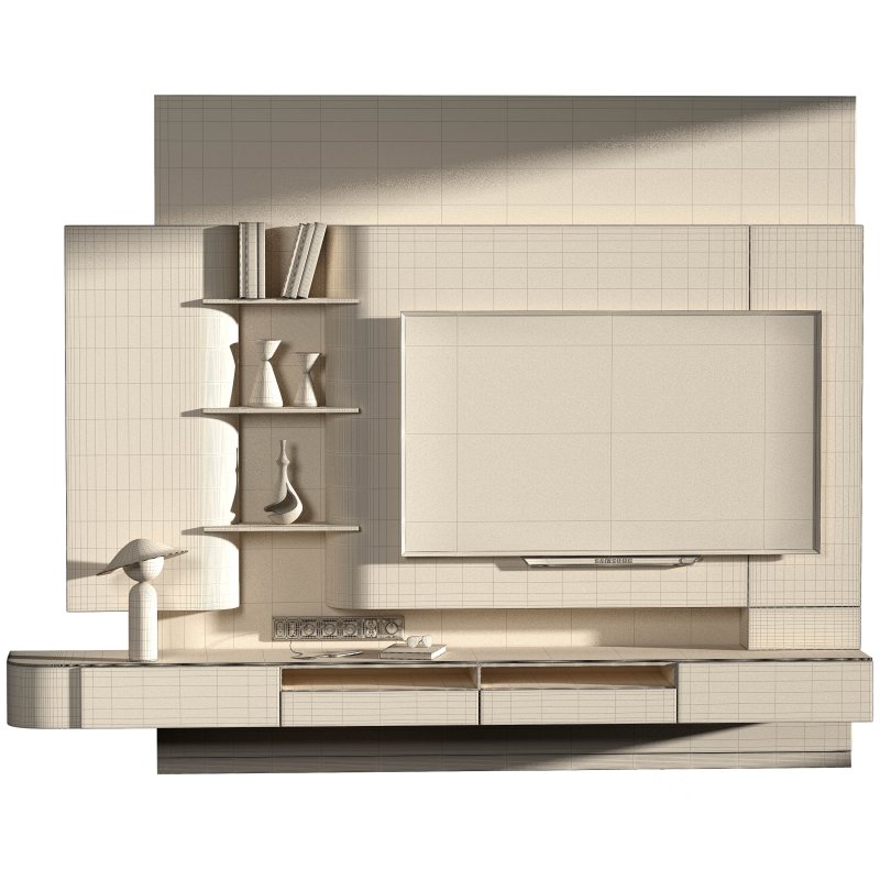 TV Wall set 01 Image 6