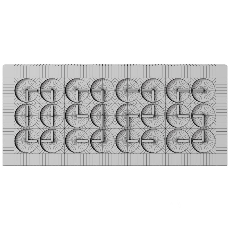 Wall Clock Clockclock 24 by Humans since 1982 Image 5