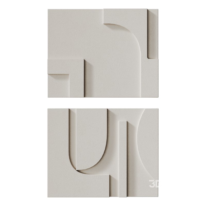 Decorative panel 3D ART RELIEF 01 Image 3