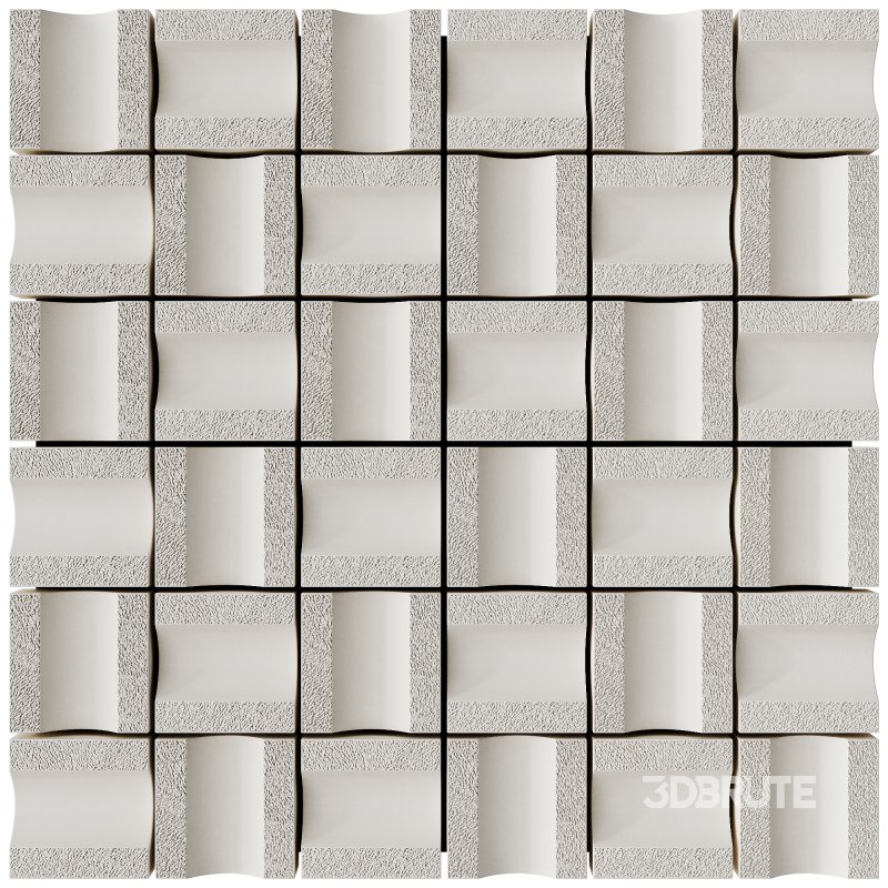 3d panels NEBEL by Nagoya Mosaic-Tile Image 2