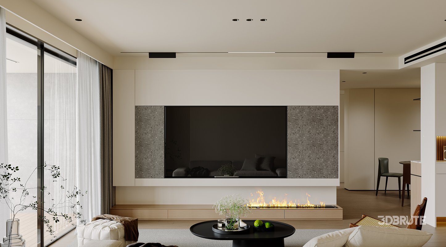 Living Room Dining Room Bedroom Bathroom Kitchen Office Balcony Image 7