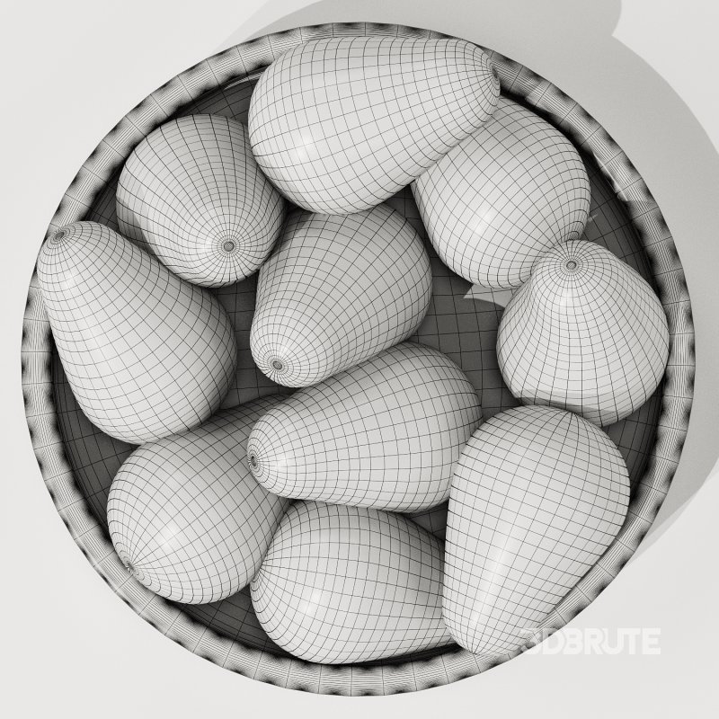 Terrazzo Fruit Bowl with Avocado Image 4