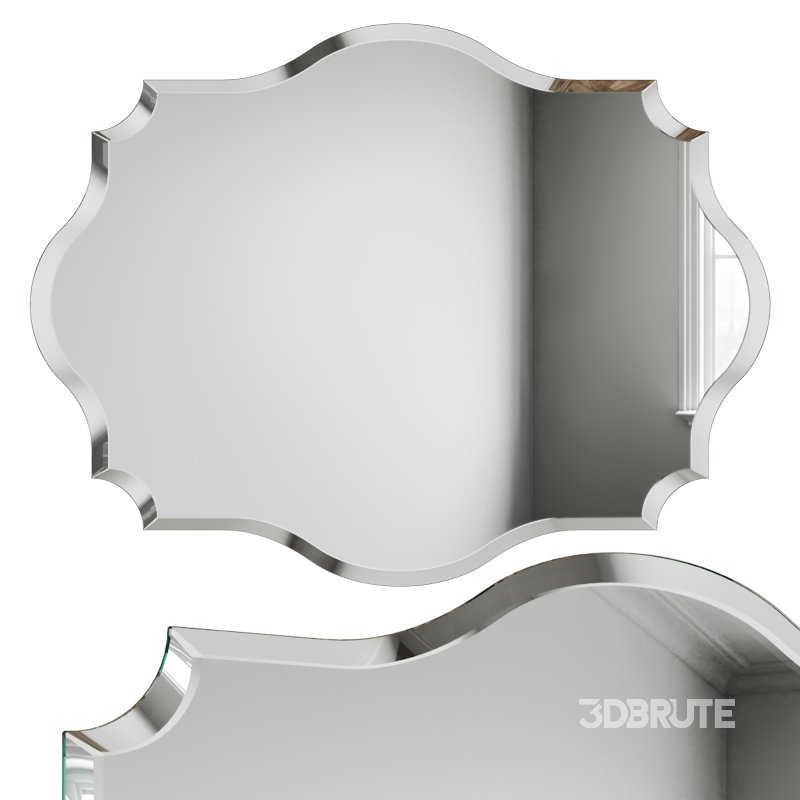 Decorative mirror with bevel Mirror 07 Image 1
