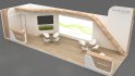 3d exhibition booth stand tradeshow - Thumbnail 5