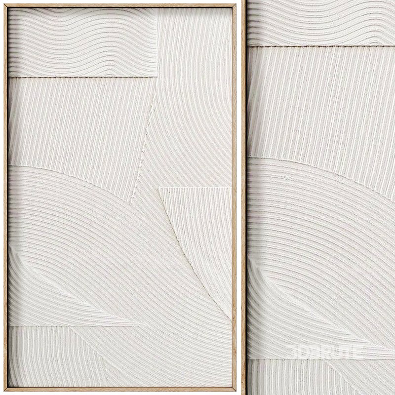 Decorative panel 3D ART RELIEF 14 Image 1