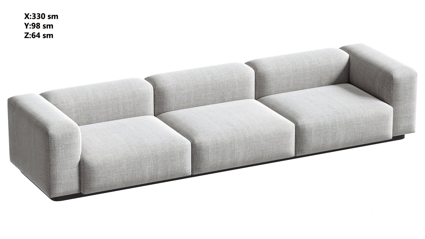 Soft Modular Sofa Image 1