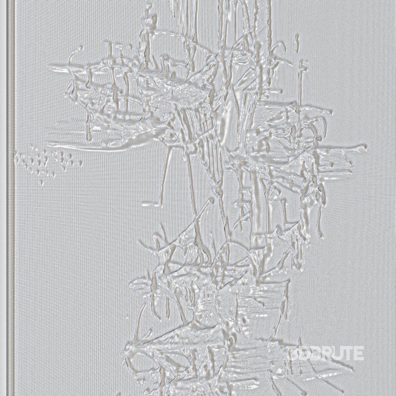 3D Art Relief Image 4