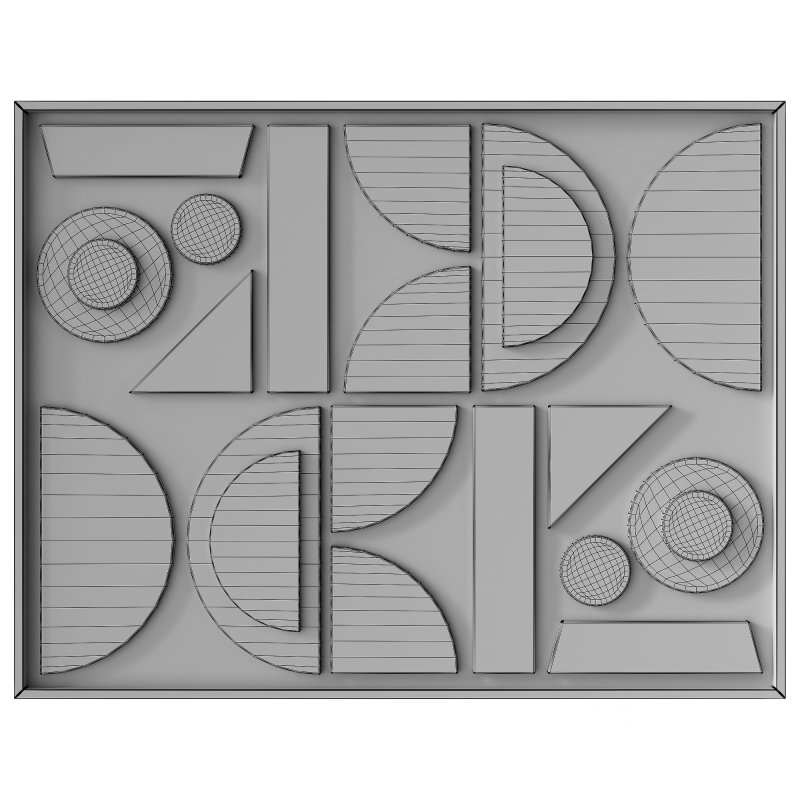 Decorative panel 3D ART RELIEF 02 Image 6
