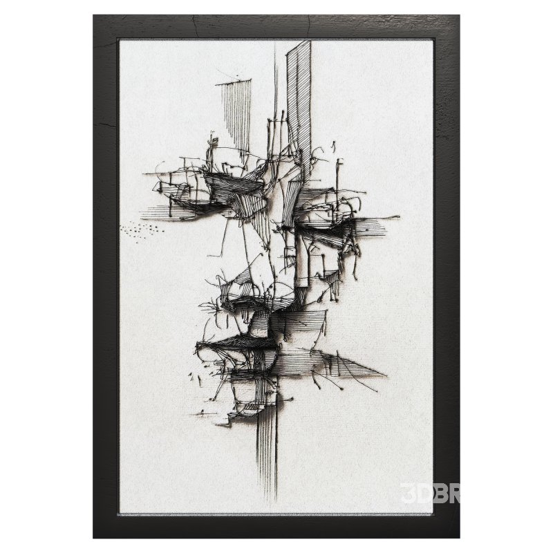 3D Art Relief Image 1