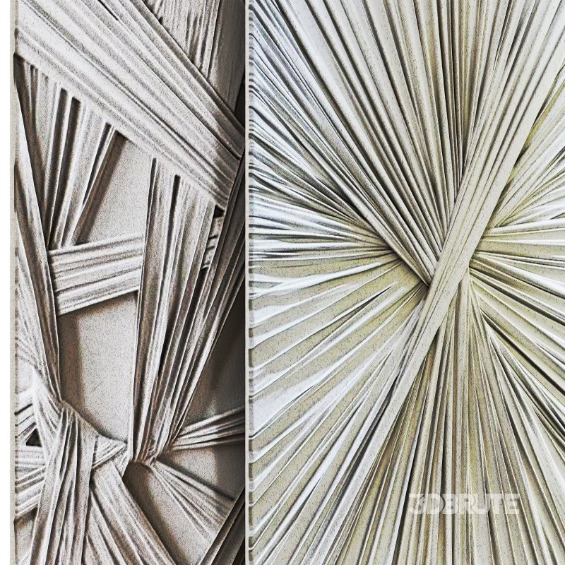 Textile Relief Sculptural Panel Image 5