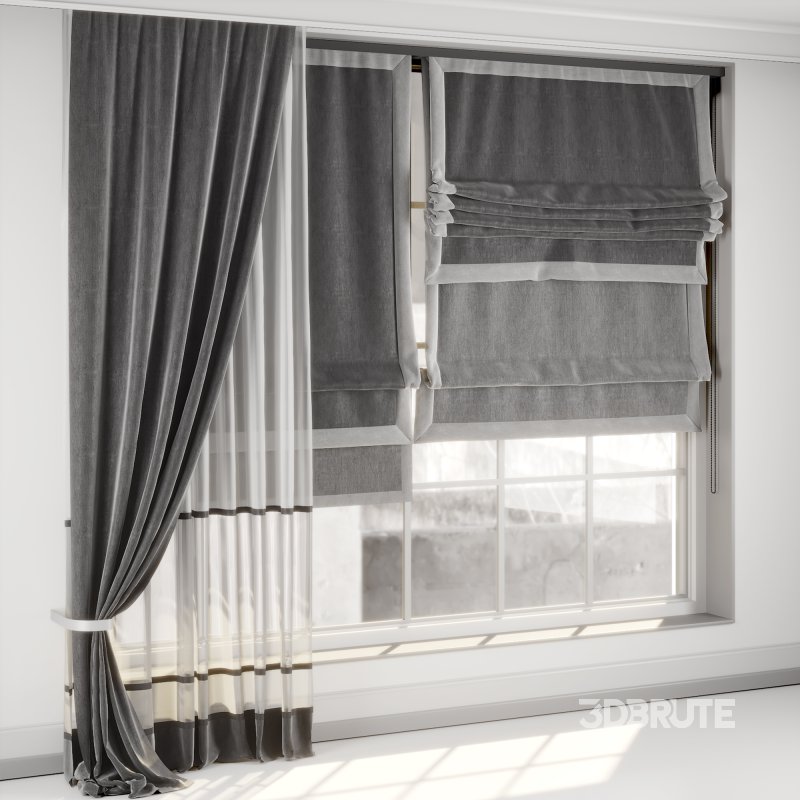 Silk and Cotton Curtain 10 Image 2