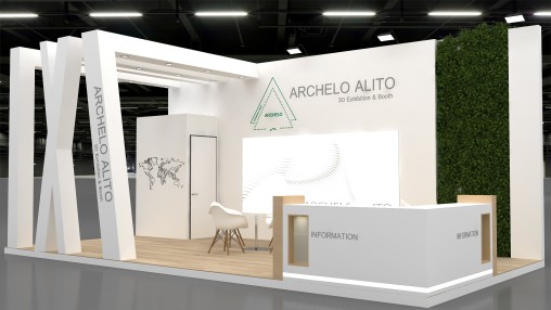 3d exhibition booth stand tradeshow