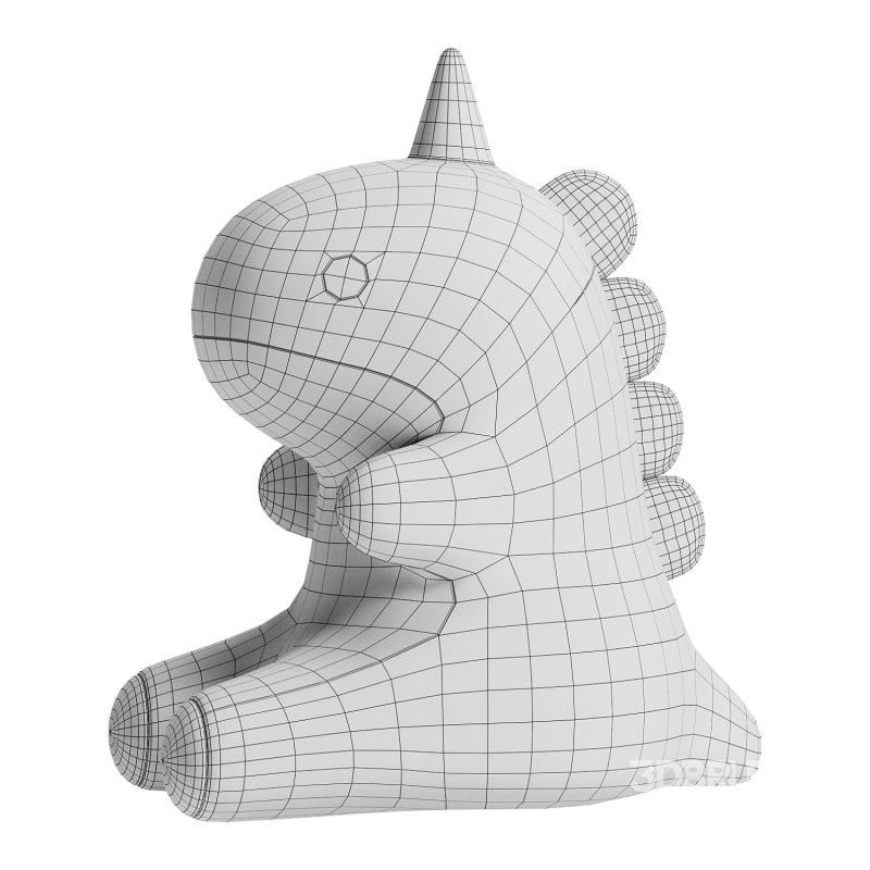 Lovely Candy Dinosaur Plush Toy Image 4