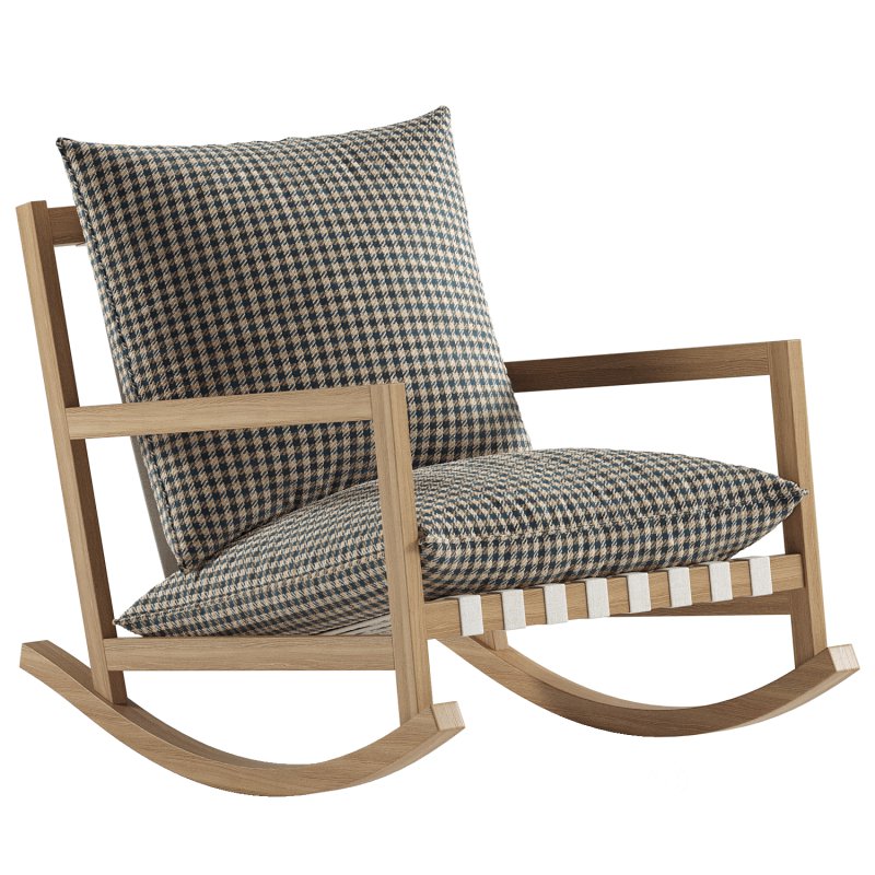 Aiken Outdoor Rocking Chair Image 8