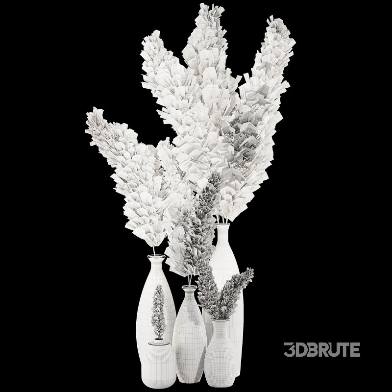 Indoor Papmas bouquet in vase collection 2 Image 5