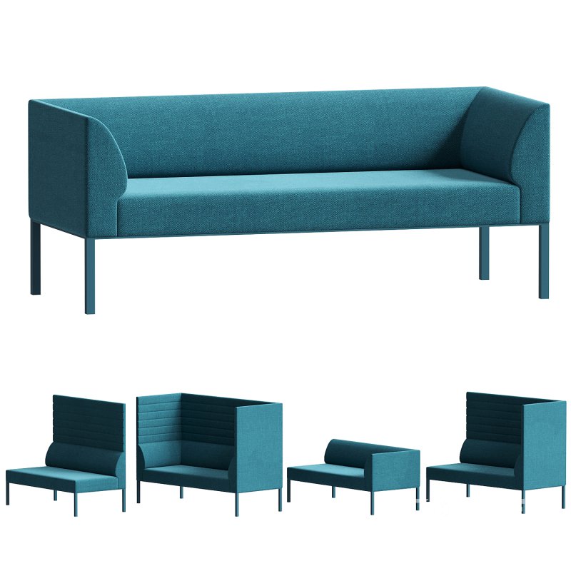 Nuans Design Noda banquette seating 02 Image 1