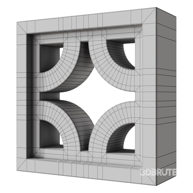 Modular Wall 18 Roundabout White by Tesselle Image 3
