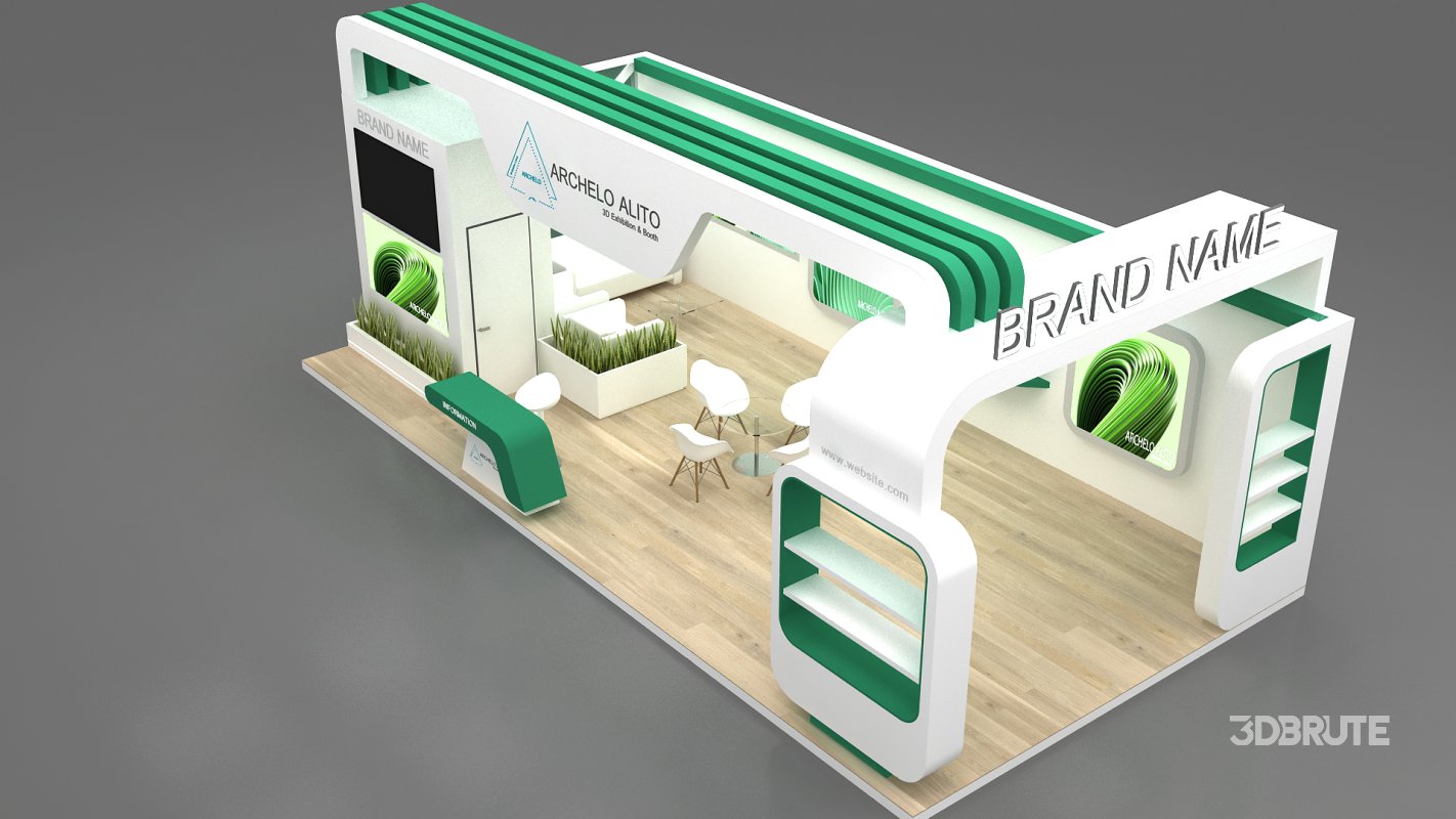 3d booth exhibition Image 7