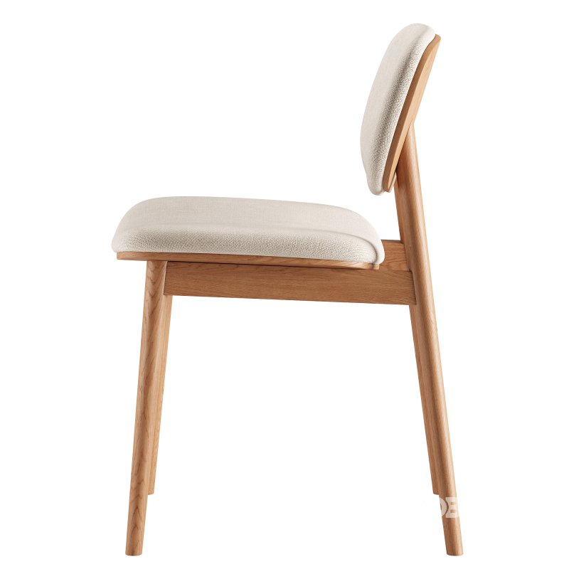 Lando Leather Dining Chair Image 1