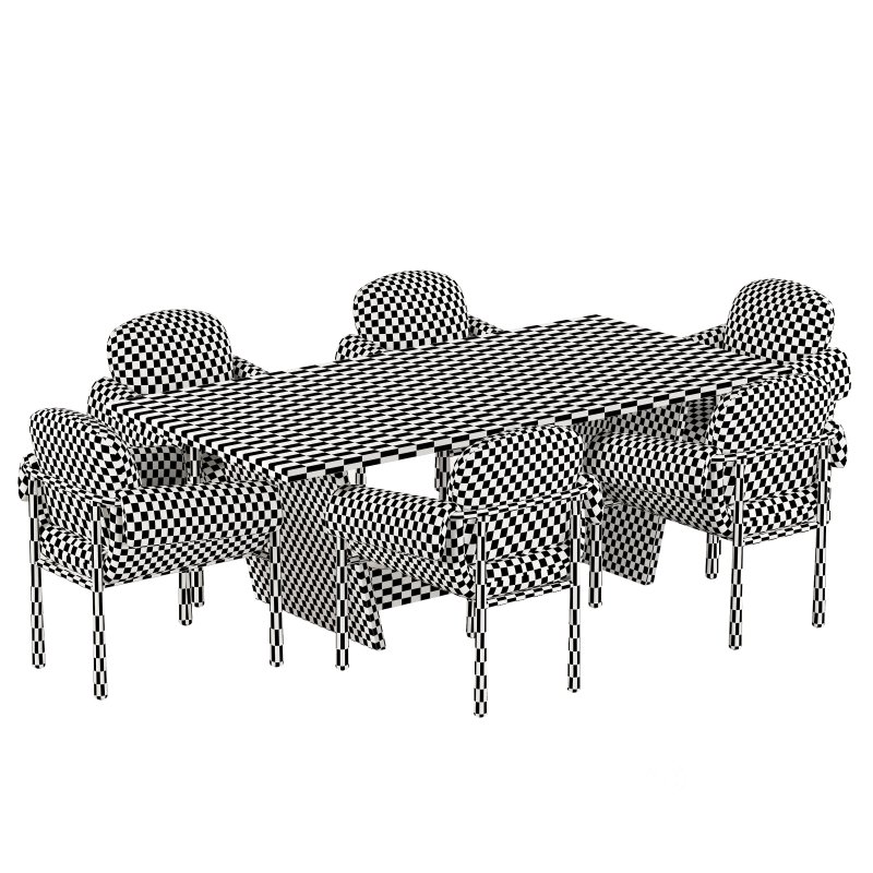 Oila dining chair and Pryor Dining Table Image 9