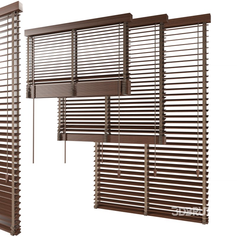 venetian wooden blinds Image 1