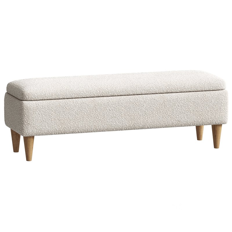 Charlotte Boucle Bench Image 2