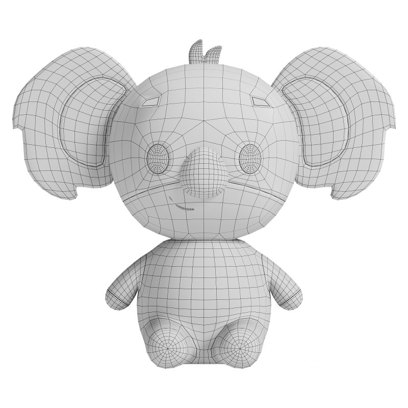 Big Ear Mouse Plush Toy Image 3
