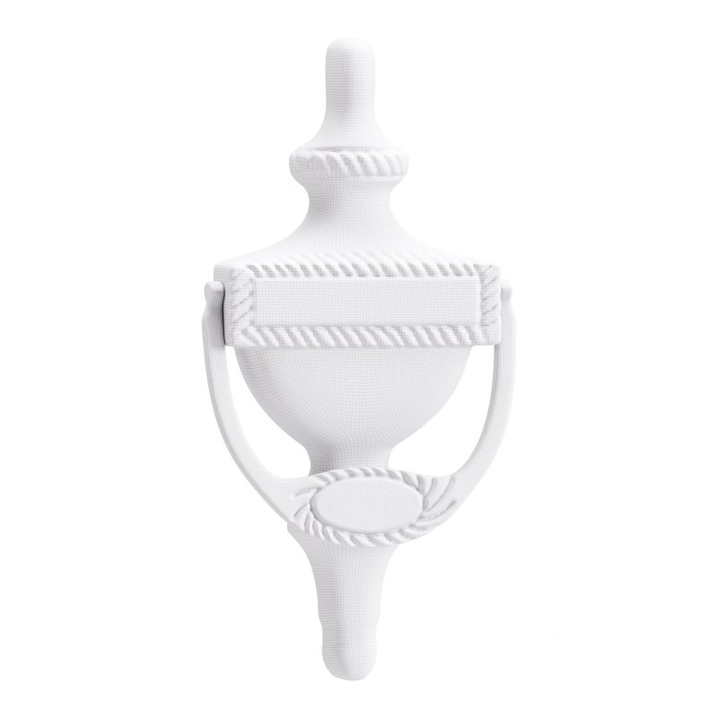 Black Front Door Knocker Image 3