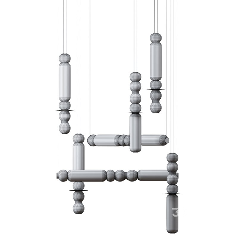 Curiousa Wave Chandelier Image 4